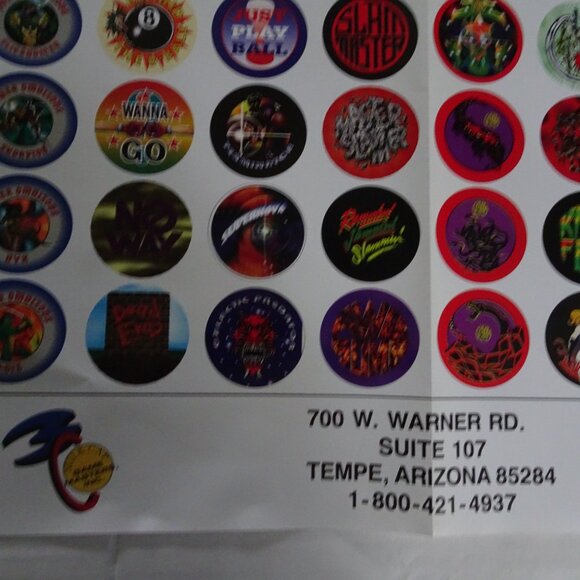 Milk Cap - Power Slammer Caps, Jurassic Dyno Promo Pack 1992 - Picture 3 of 12